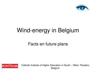 Wind-energy in Belgium