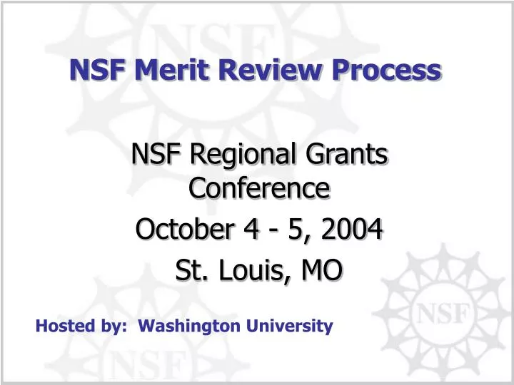 nsf merit review process