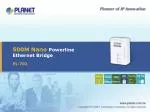500M Nano Powerline Ethernet Bridge - slide 1
