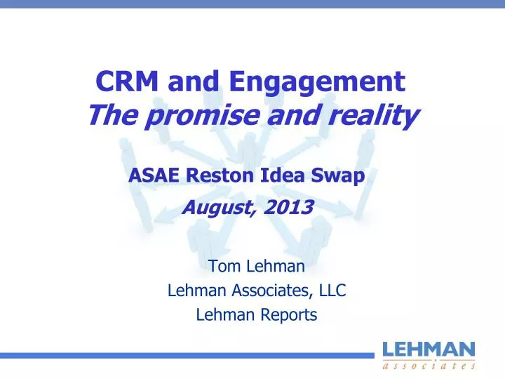 crm and engagement the promise and reality