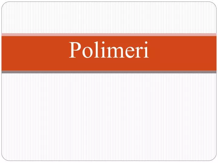polimeri