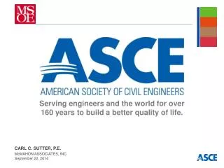 Serving engineers and the world for over 160 years to build a better quality of life.