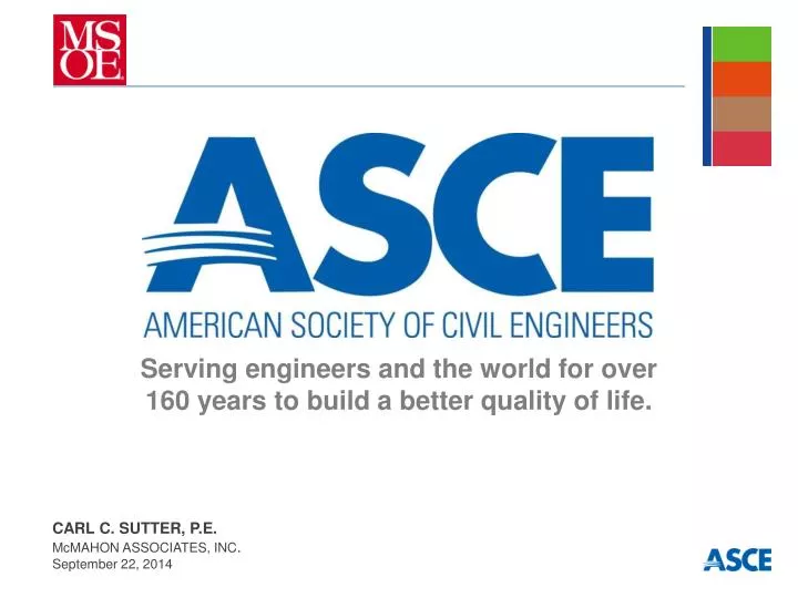 serving engineers and the world for over 160 years to build a better quality of life