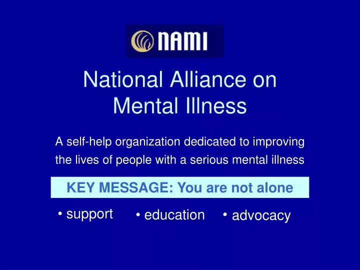 national alliance on mental illness