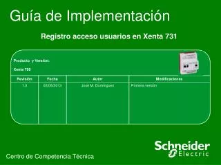 gu a de implementaci n