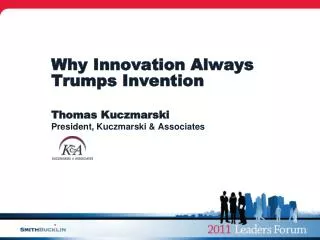 Why Innovation Always Trumps Invention