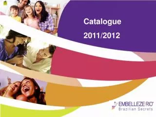 Catalogue 2011/2012
