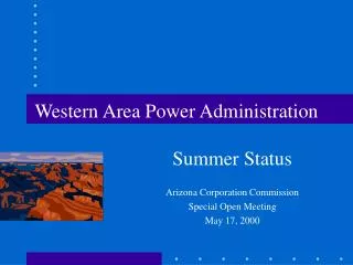 Western Area Power Administration