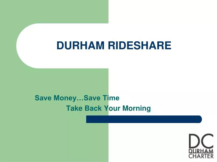 durham rideshare