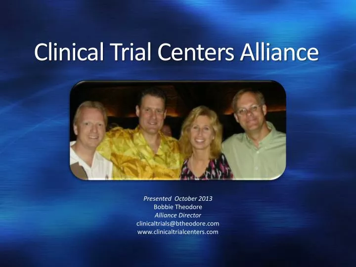 clinical trial centers alliance