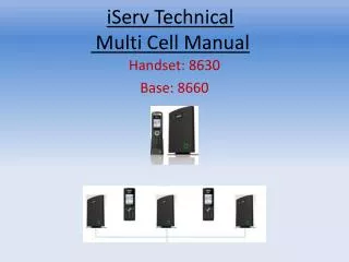 iServ Technical Multi Cell Manual