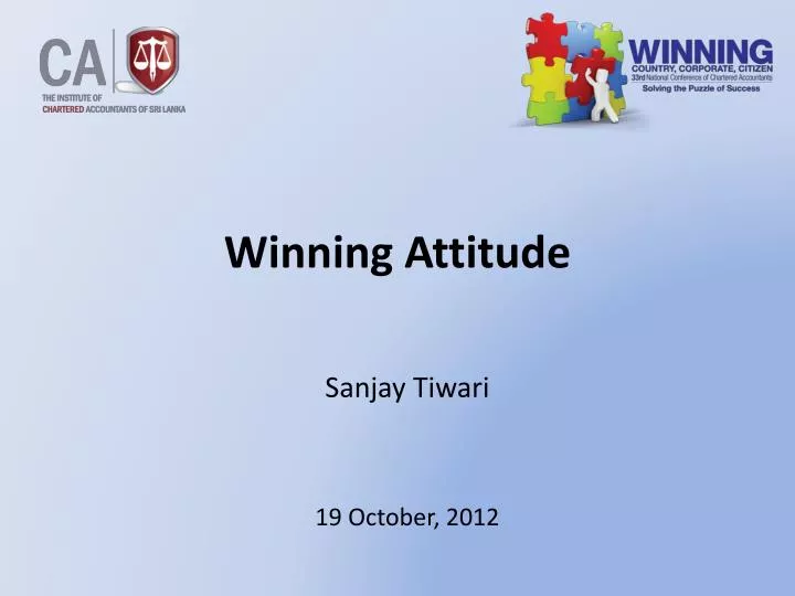 winning attitude