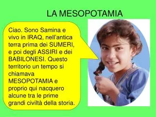 la mesopotamia