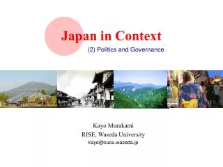 Japan in Context