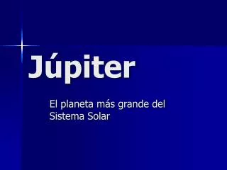 j piter