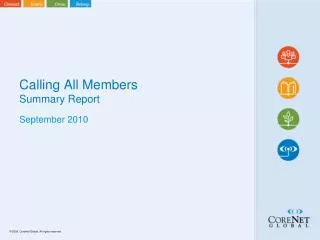 Calling All Members Summary Report