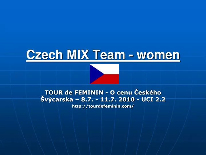 czech mix team women