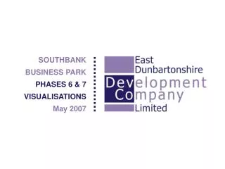SOUTHBANK BUSINESS PARK PHASES 6 &amp; 7 VISUALISATIONS May 2007