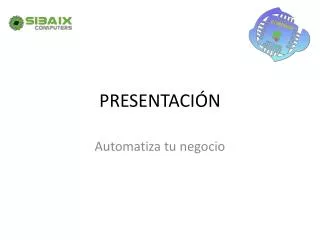 presentaci n