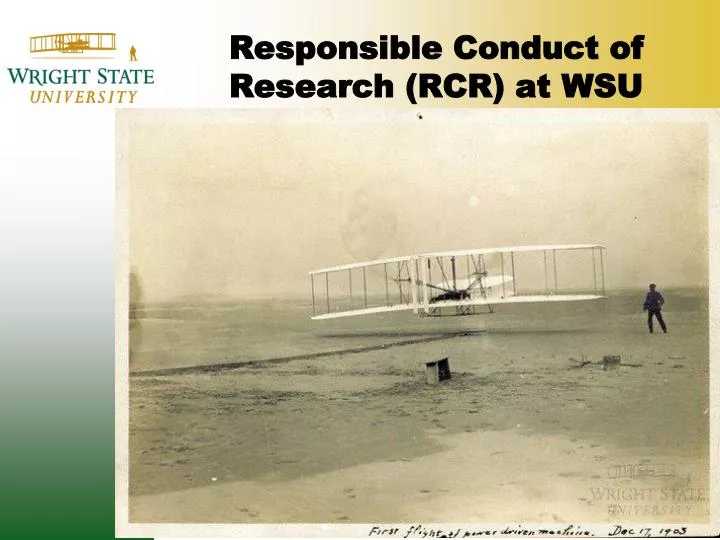 responsible conduct of research rcr at wsu