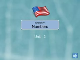 English V Numbers