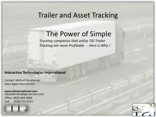 Trailer and Asset Tracking The Power of Simple