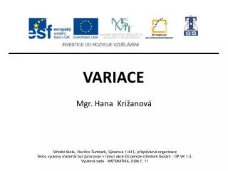 variace