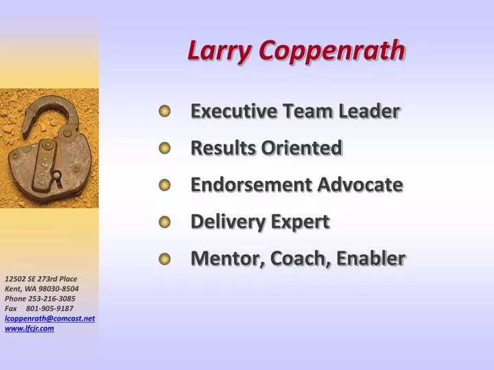larry coppenrath