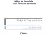 Redes de Computadores - slide 1