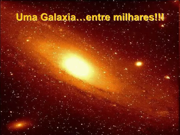 uma galaxia entre milhares