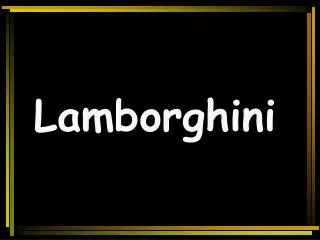 lamborghini
