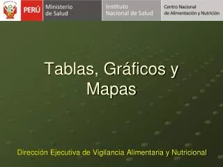 tablas gr ficos y mapas
