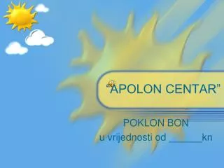 apolon centar
