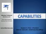Comprehensive Technical Services for Emergency Management & Response Solutions - slide 1