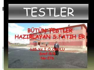 testler