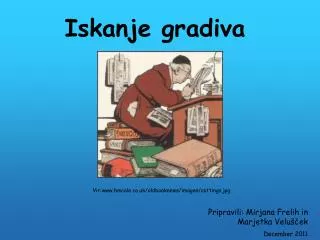 iskanje gradiva
