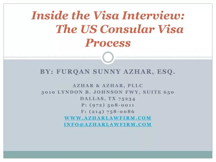 inside the visa interview the us consular visa process