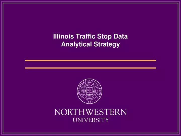 illinois traffic stop data analytical strategy
