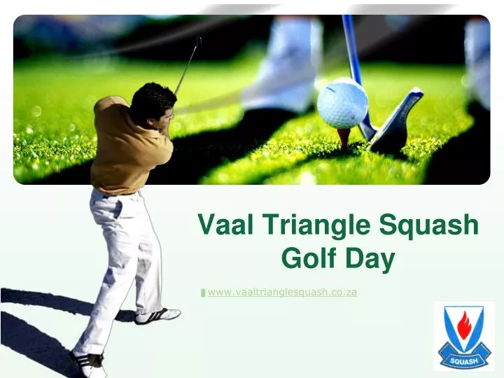 vaal triangle squash golf day