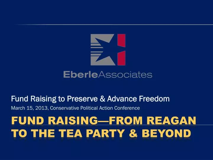 fund raising to preserve advance freedom march 15 2013 conservative political action conference