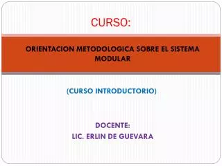 curso