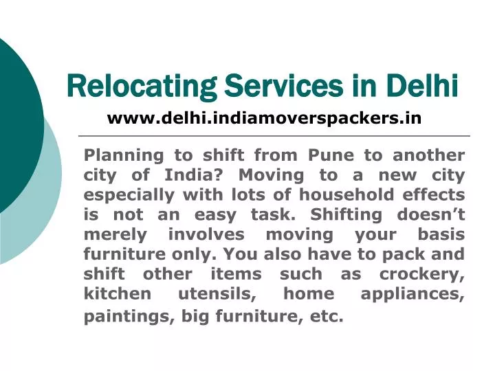 relocating services in delhi