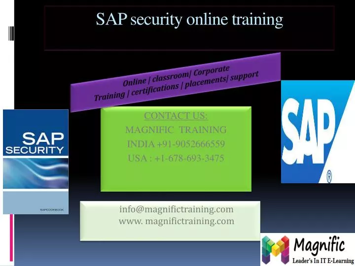 sap security online training