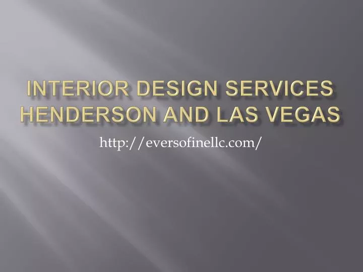 interior design services henderson and las vegas