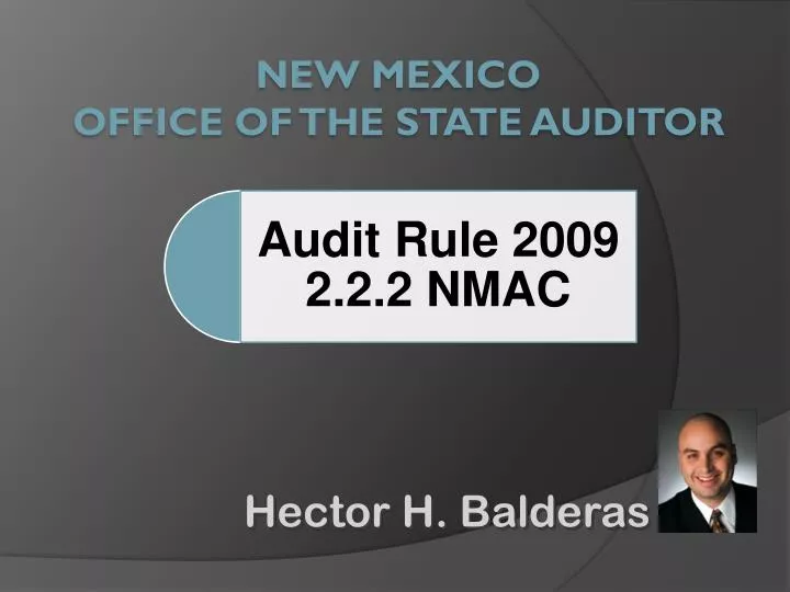 new mexico office of the state auditor