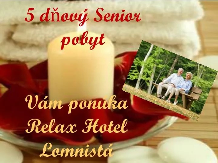 5 d ov senior pobyt