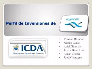 perfil de inversiones de