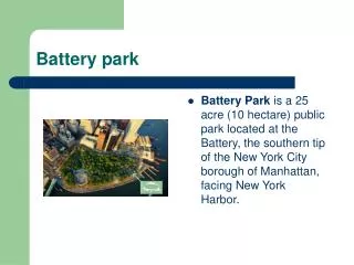 Battery park