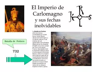 el imperio de carlomagno y sus fechas inolvidables
