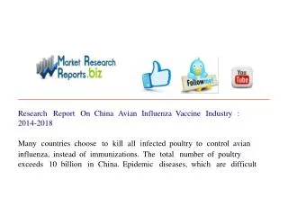 Research Report On China Avian Influenza Vaccine Industry :